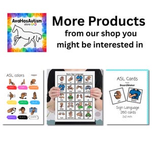 ASL Basic Sign Language Board- Digital Download - Etsy