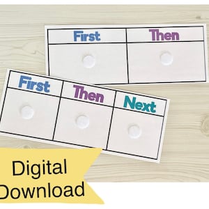 Digitale download voor First and Then-kaarten
