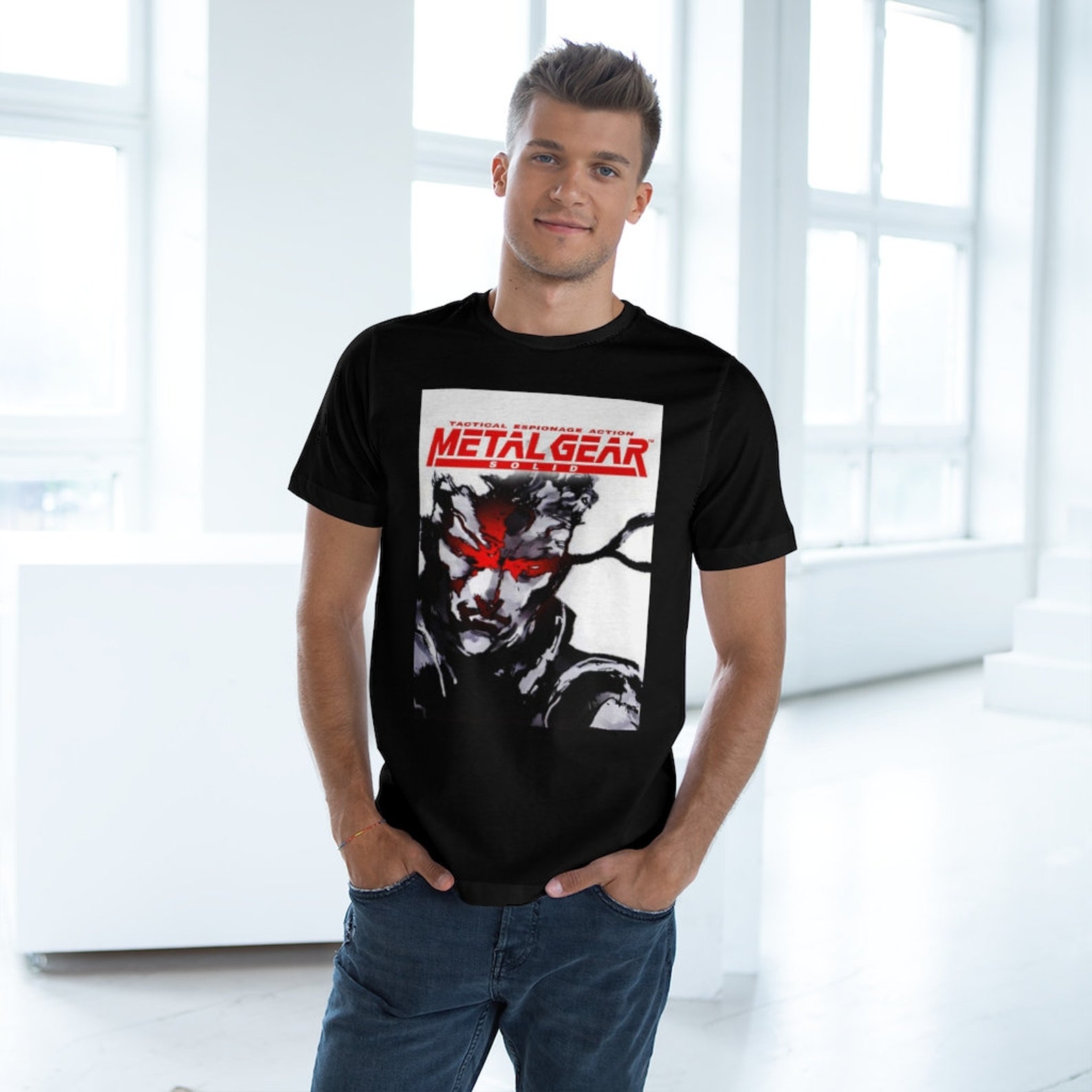 metal gear solid 2 shirt