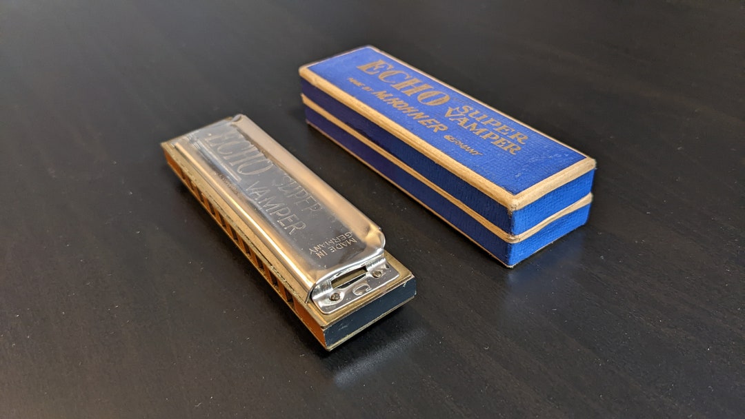 Vintage Hohner Echo Super Vamper Harmonica - Etsy Israel