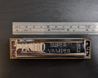 Vintage Hohner Echo Super Vamper Harmonica - Etsy Israel