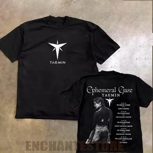 Taemin Ephemeral Gaze Tour 2025 Baseball Jersey, Taemin