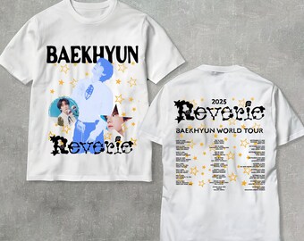 Baekhyun Reverie Tour 2025 T-shirt, 2025 BAEKHYUN World Tour