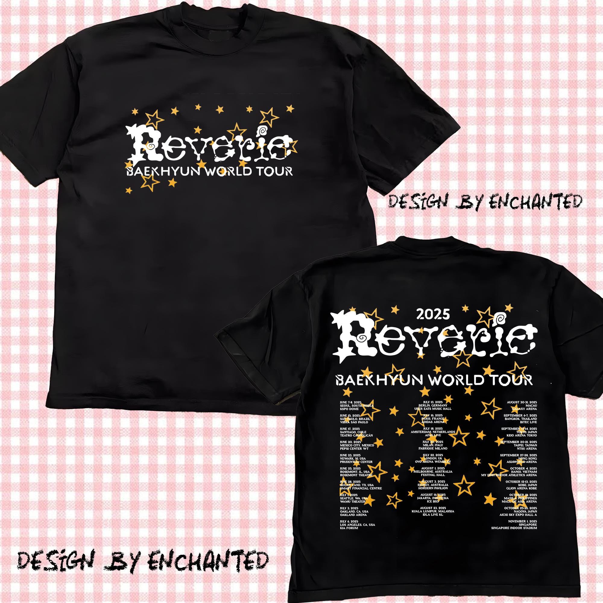 EXOベッキョン2025 BAEKHYUN Reverie ソウルコンTシャツ EXOベッキョン2025 BAEKHYUN Reverie ソウルコンTシャツ - メルカリ