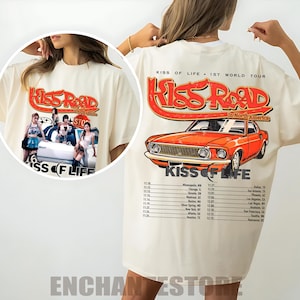 Kiss of Life Kiss Road Tour In NA Shirt, Kiss Road Tour Hoodie, Kiss of Life Lose Yourself Sweatshirt, Kiss of Life Julie Natty Belle Haneul