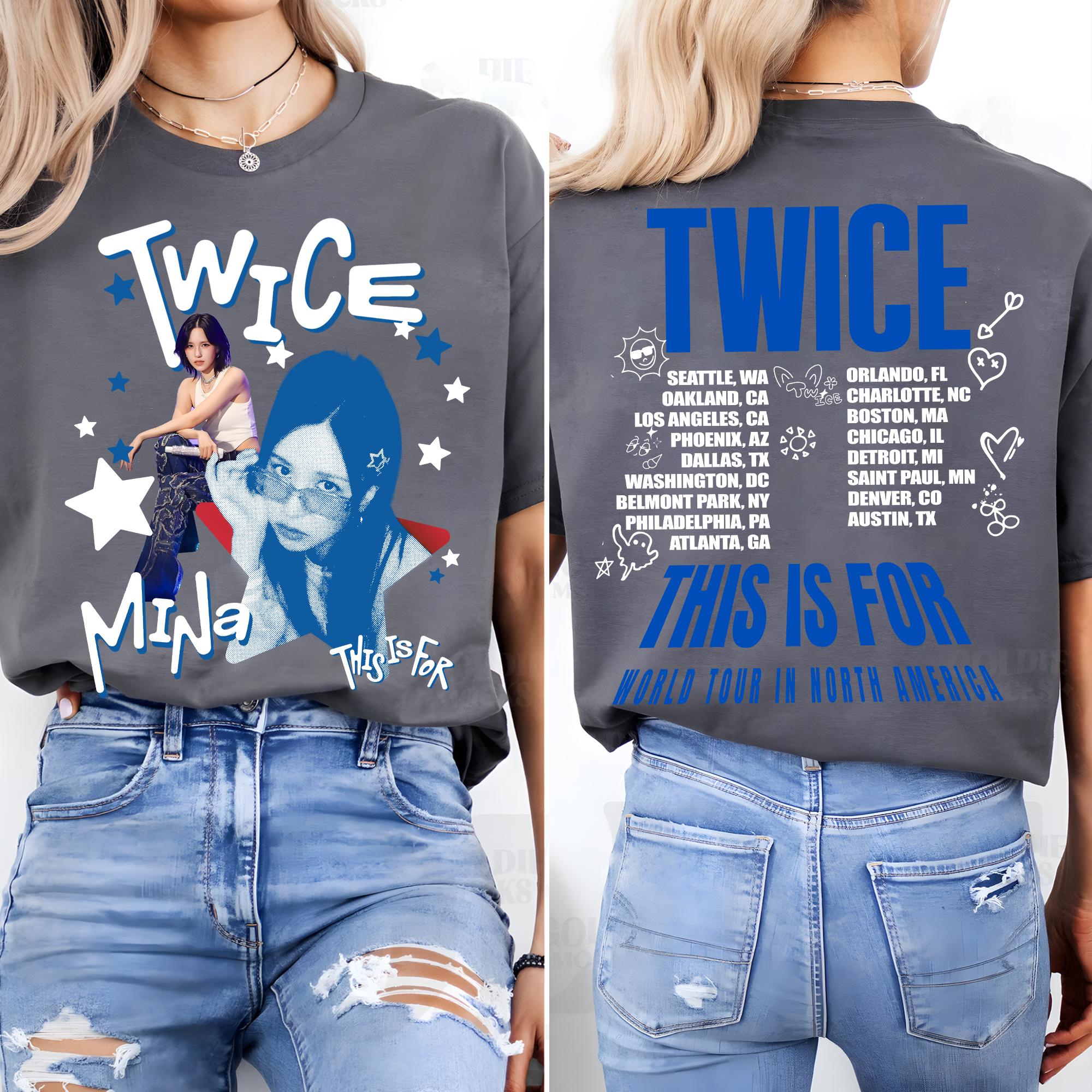 Twice Mina This is for Shirt, Twice This is for World Tour Part 2