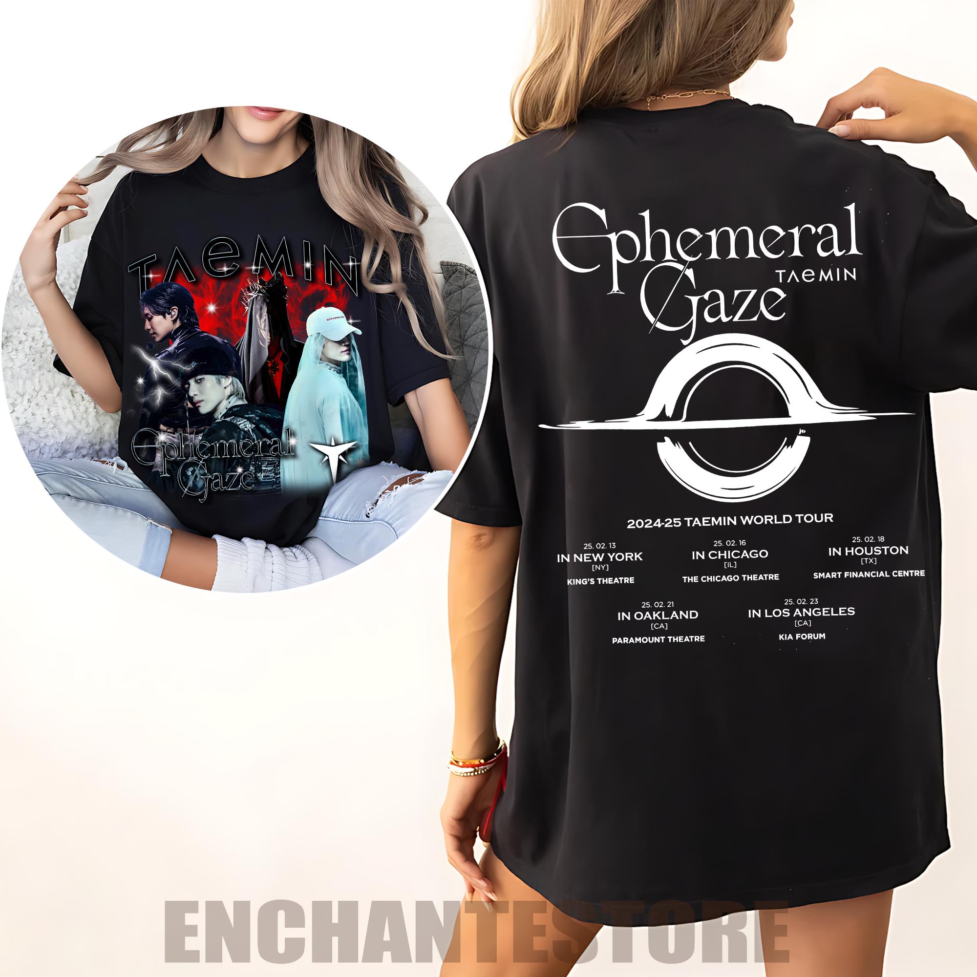 Retro Taemin Ephemeral Gaze Shirt, Ephemeral Gaze Taemin
