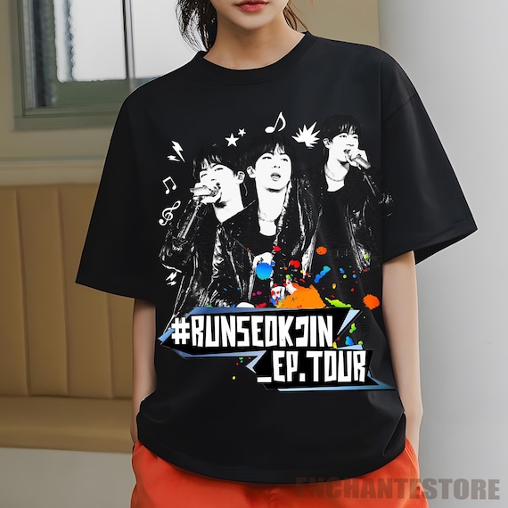 Retro Run Seokjin Ep Tour Shirt, Jin Tour 2025 Tshirt, Echo