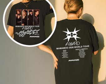 Mamamoo 2026 World Tour 4ward Shirt, Mamamoo 2026 World Tour Shirt