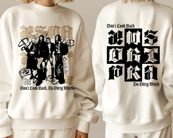 Retro Aespa Dirty Work Shirt, Dirty Work Sweatshirt, Aespa Members
