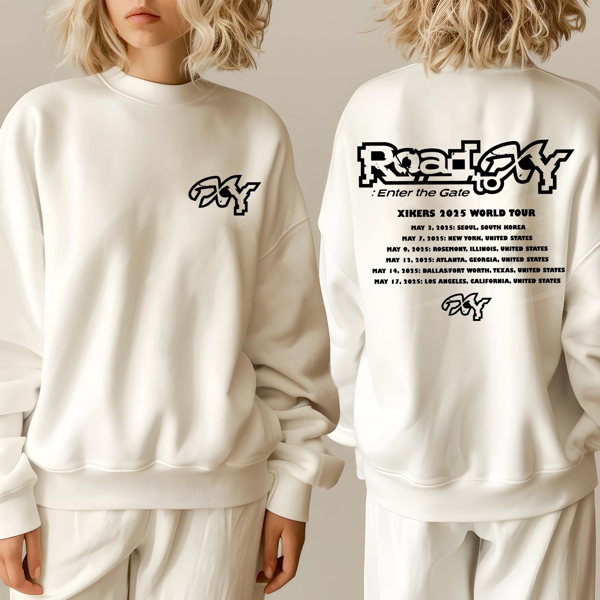 Xikers 2025 World Tour Shirt, Xikers Road to XY: Enter the Gate