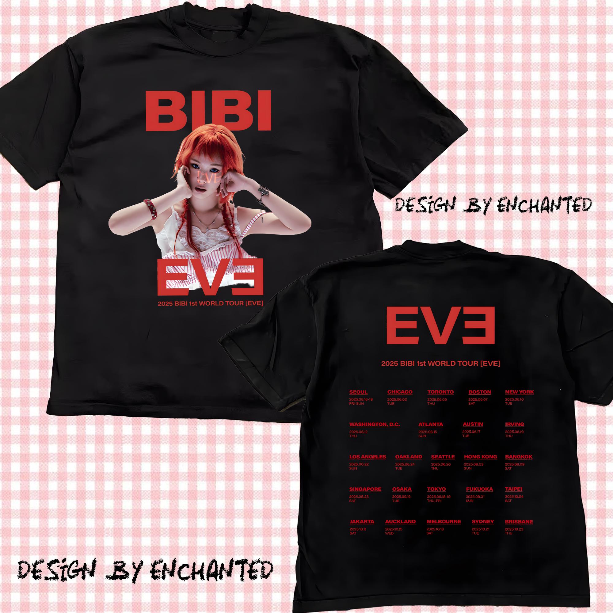 Bibi 1st World Tour in North America Shirt, 2025 Bibi 1st World