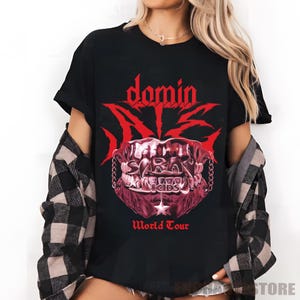 Retro Stray Kids Domiate World Tour T-shirt, Stray Kids World Tour Hoodie, Stray Kids Domiate 2025 in US Sweatshirt, SKZ World Tour Shirt