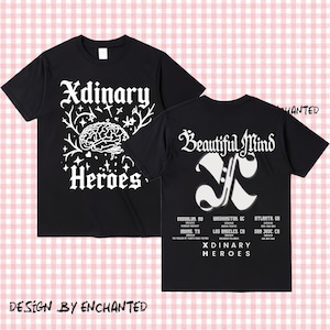 Xdinary Heroes Beautiful Mind World Tour Shirt, Xdinary Heroes Hoodie, Xdinary Heroes World Tour 2025 Shirt, Beautiful Mind World Tour Shirt