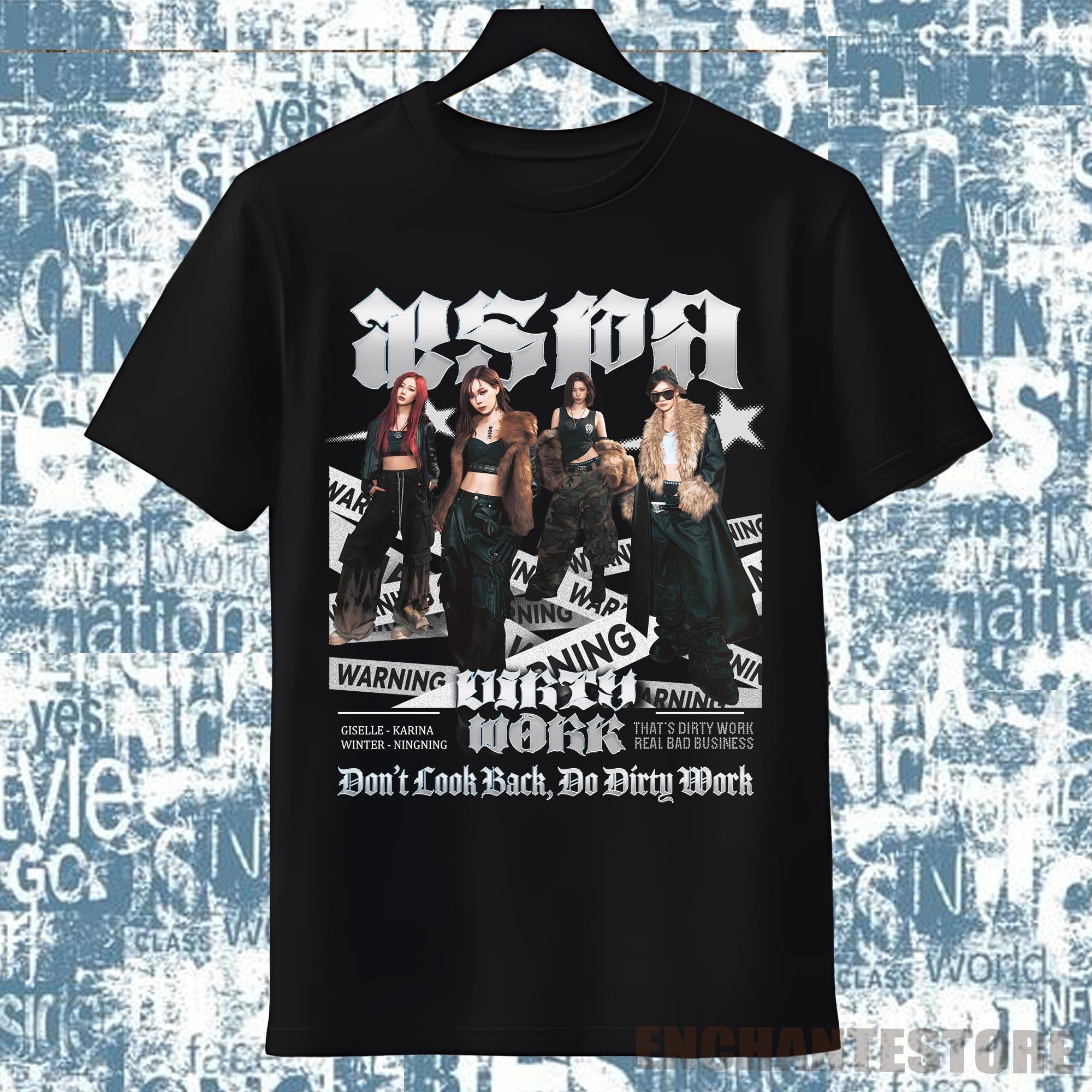 Aespa Dirty Work Shirt, Dirty Work Sweatshirt, Aespa Synk Aexis