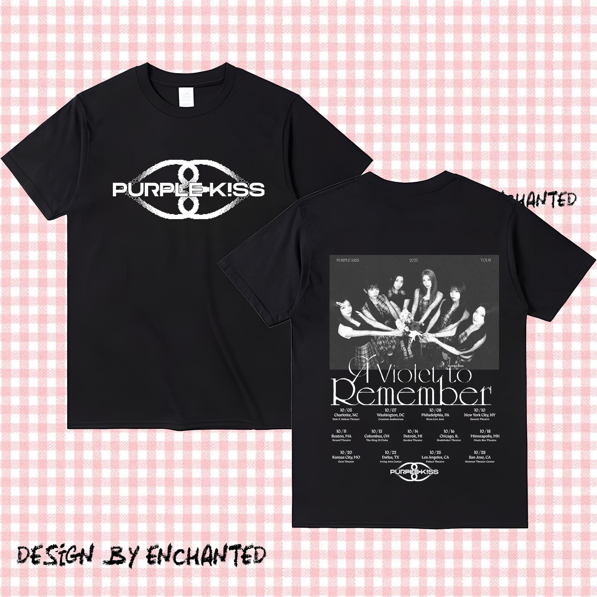 Purple Kiss Shirt, Purple Kiss A Violet to Remember Shirt, Purple