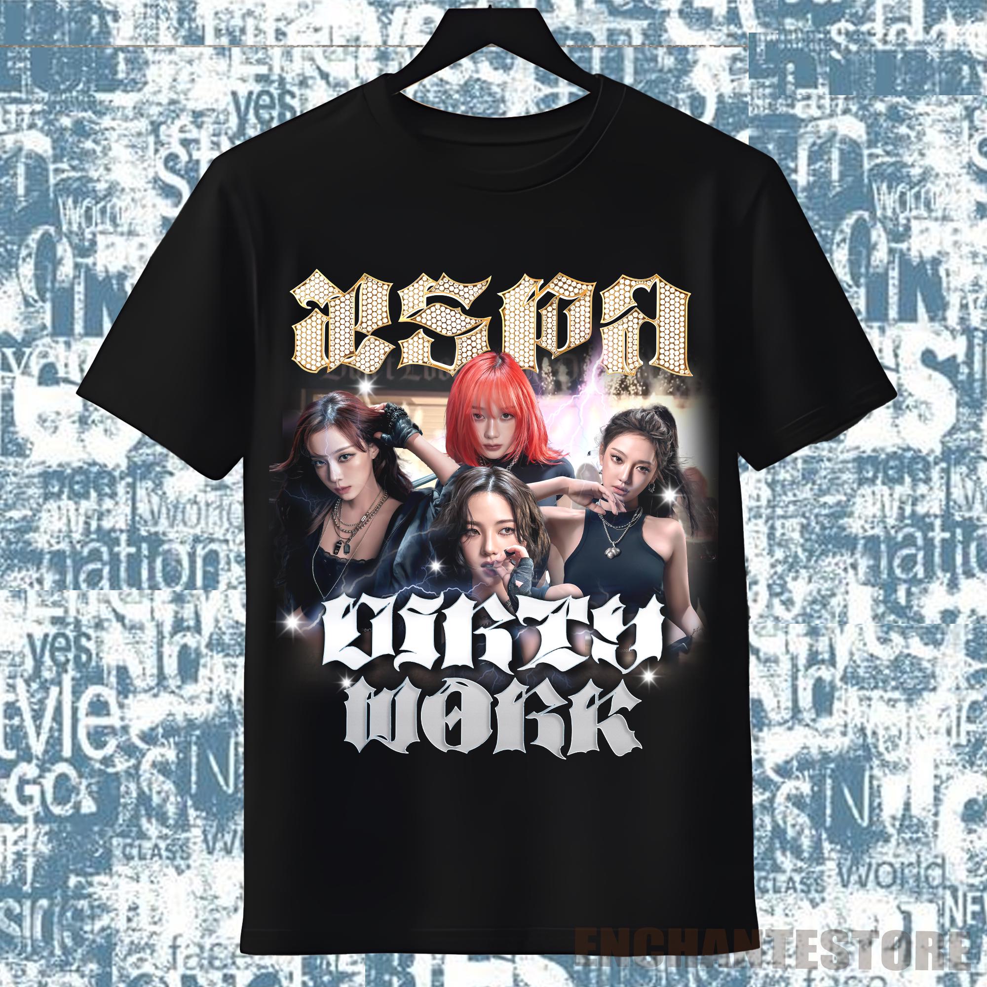 Aespa Dirty Work Graphic Shirt, Dirty Work Sweatshirt, Aespa