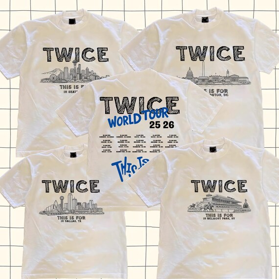 Twice This is for World Tour Part 2 Shirt, Twice World Tour 2026