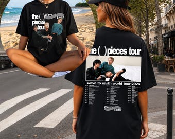 Wave to Earth the Pieces Tour 2026 Shirt, W2E Heaven and Hell