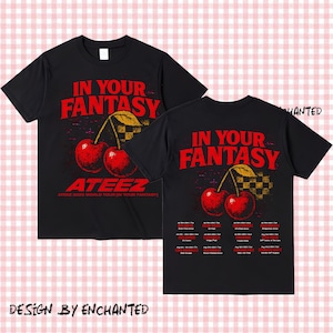 Ateez 2025 World Tour in Your Fantasy Shirt, Ateez Lemon Drop, Ateez World Tour 2025 in US Hoodie, ATEEZ Golden Hour Part 3, Ateez Cherry