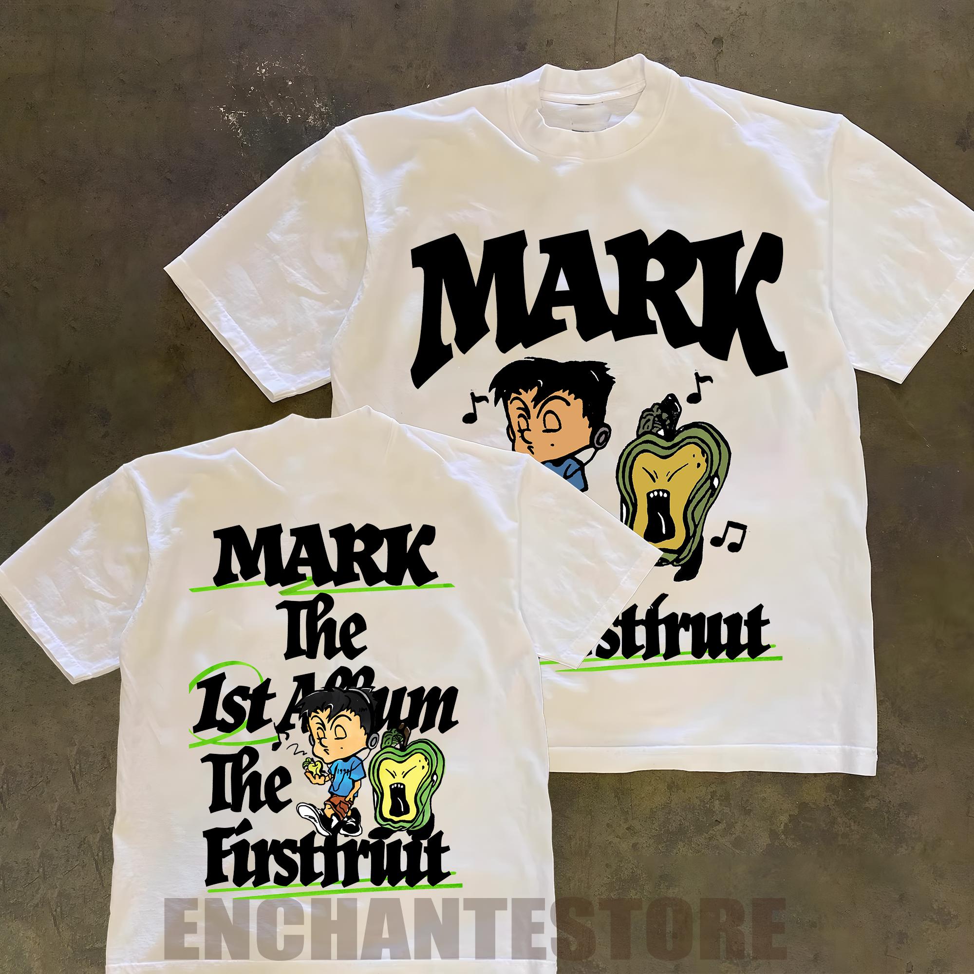 ★新品★NCT MARK The Firstfruit T-shirt FREE Mark the First Fruit Shirt, NCT 127 Mark Shirt, NCT127 4th