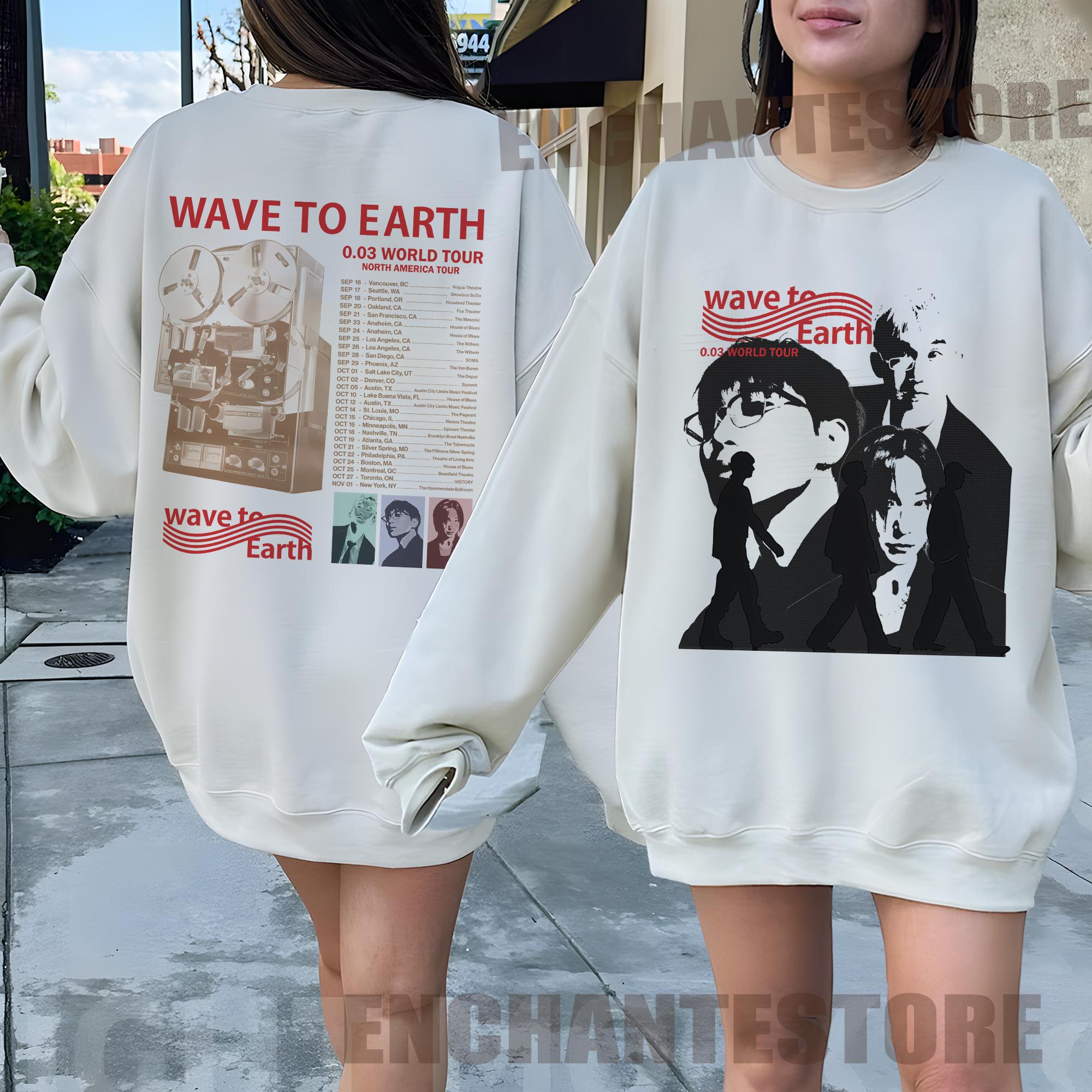 Wave to Earth 0.03 Tour 2024 Sweatshirt, Wave to Earth Kpop Hoodie