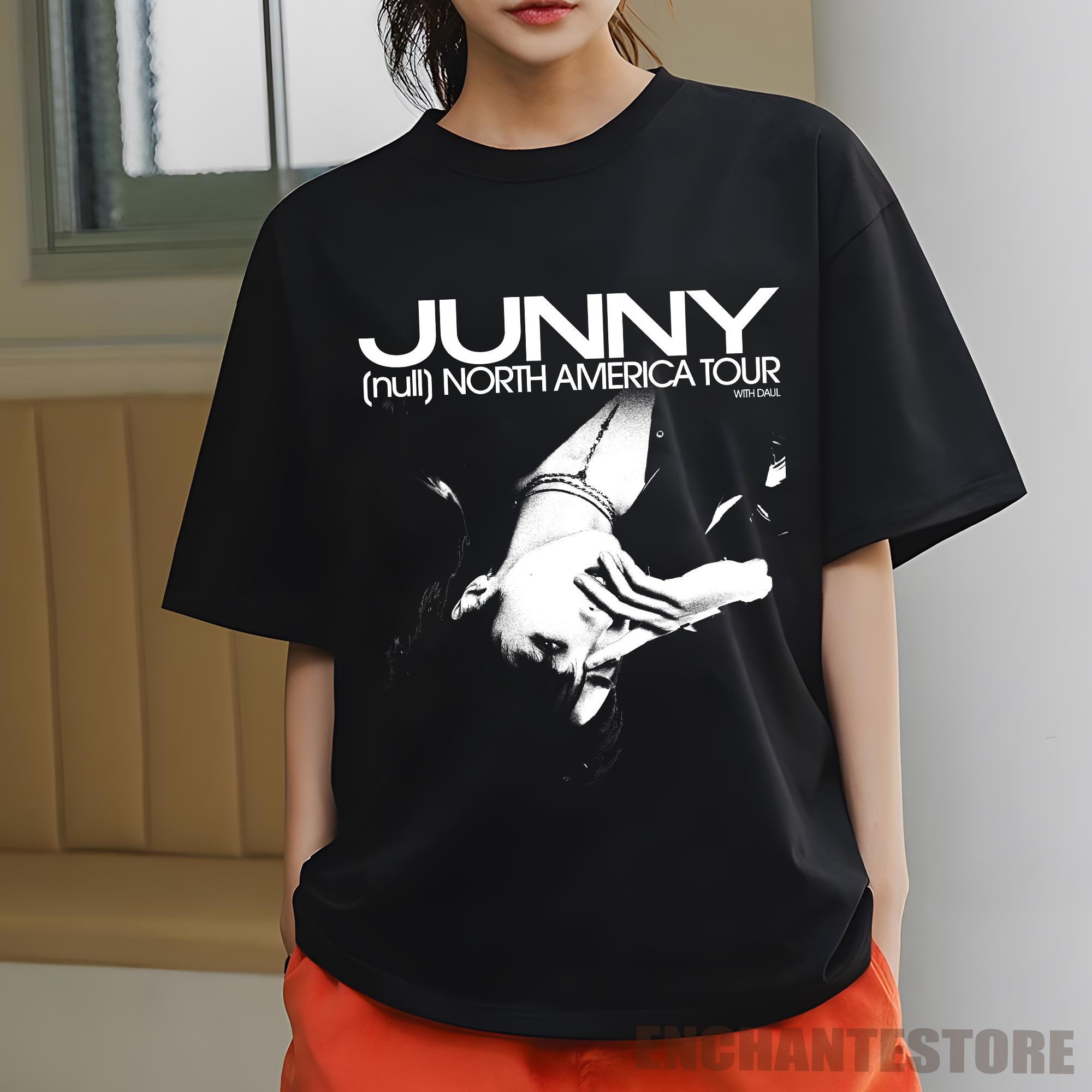 Junny Null North America Tour With Daul Shirt, Junny Tour 2026
