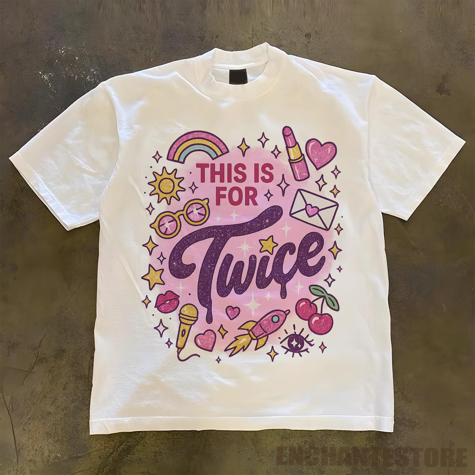 Retro Twice This is for World Tour Shirt, This is Four Twice Shirt