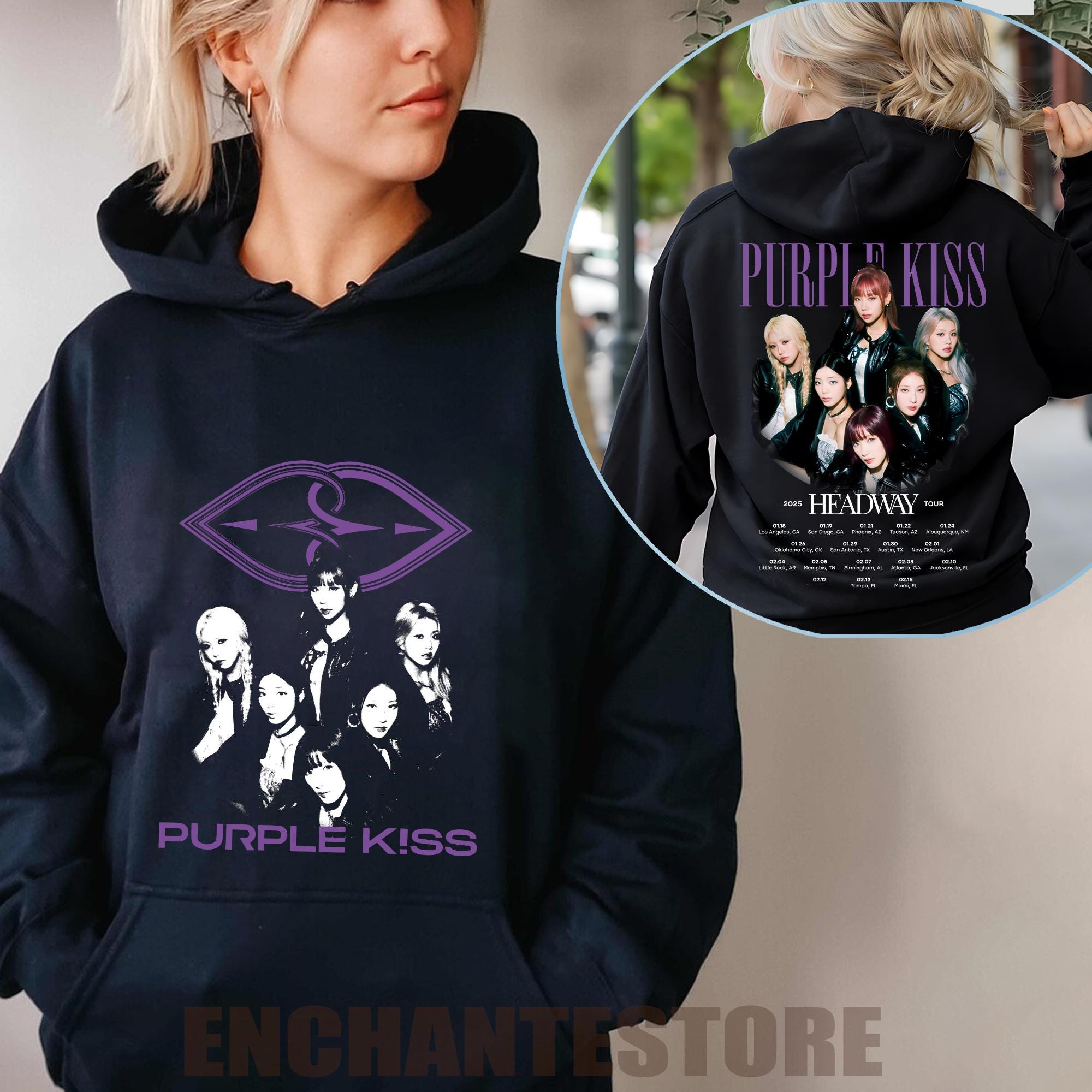 purple kiss パキ ライブグッズ パーカー Tシャツ タオル等 purple kiss パキ ライブグッズ パーカー Tシャツ タオル等 Purple