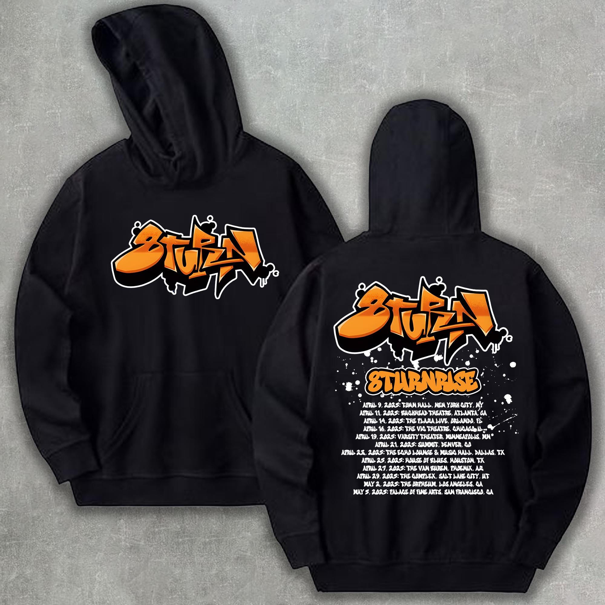 8turn 1st World Tour Hoodie, 8turn Leggo Tshirt, 8turn