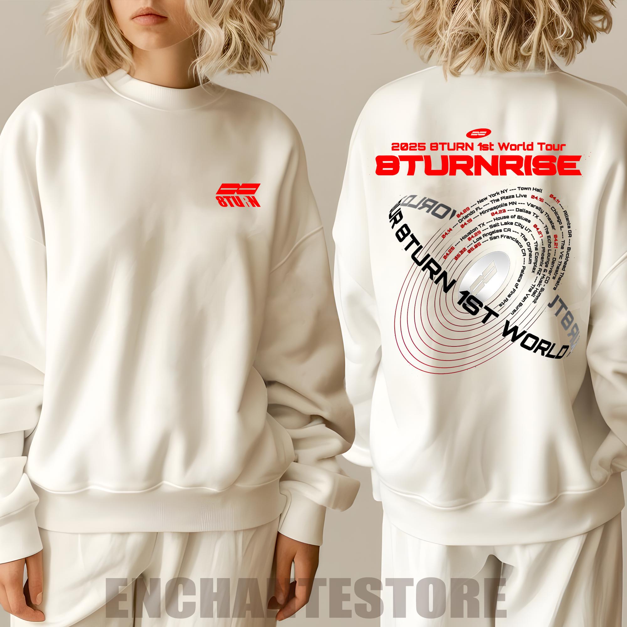 BE:FIRST World Tour 2025 Tシャツ XL 8turn 1st World Tour Shirt, 8turn Kpop Tshirt, 8turnrise
