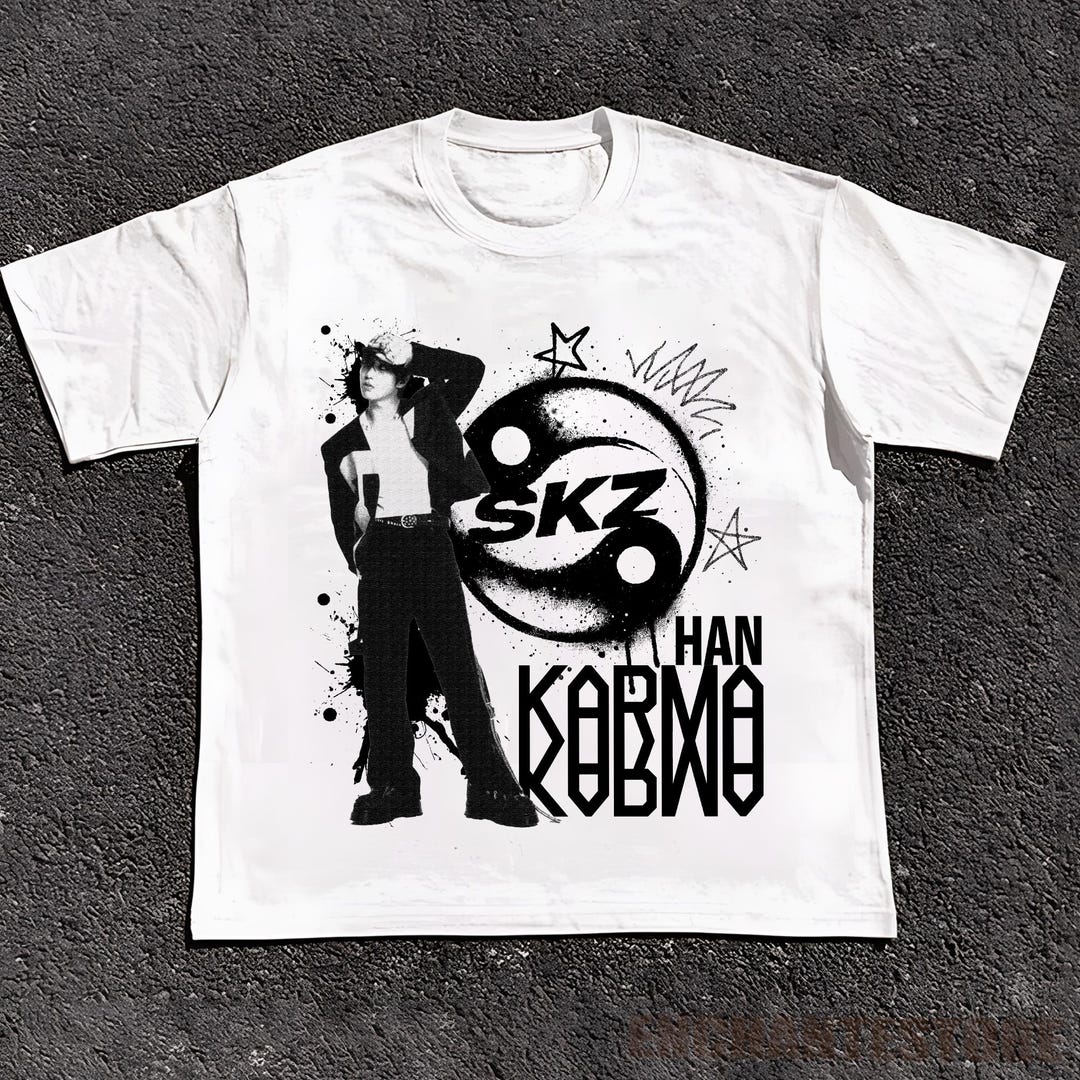 Retro Stray Kids Han Karma Shirt, SKZ Karma Sweatshirt, Stray Kids