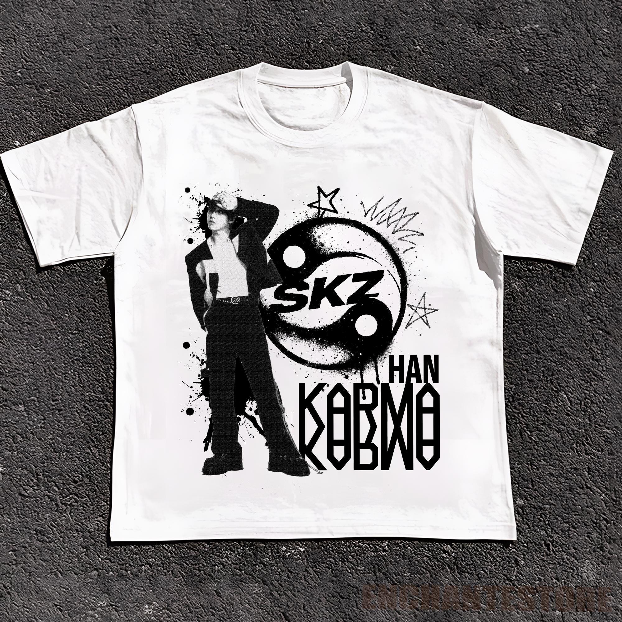 Retro Stray Kids Han Karma Shirt, SKZ Karma Sweatshirt, Stray Kids