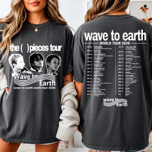 Wave to Earth Shirt Tour - Etsy