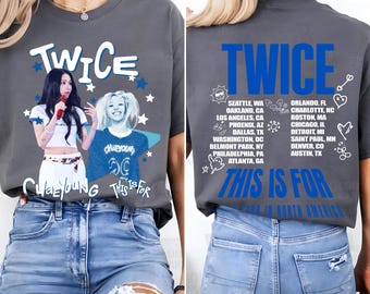 Twice Chaeyoung World Tour Shirt, Twice This is for World Tour