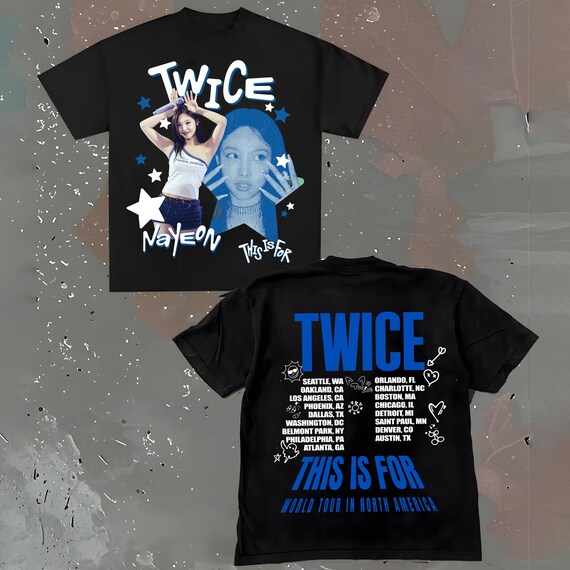 Twice Nayeon This is for Shirt, Twice This is for World Tour Part