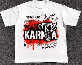 Retro Stray Kids Karma Shirt, SKZ Karma Sweatshirt, Stray Kids