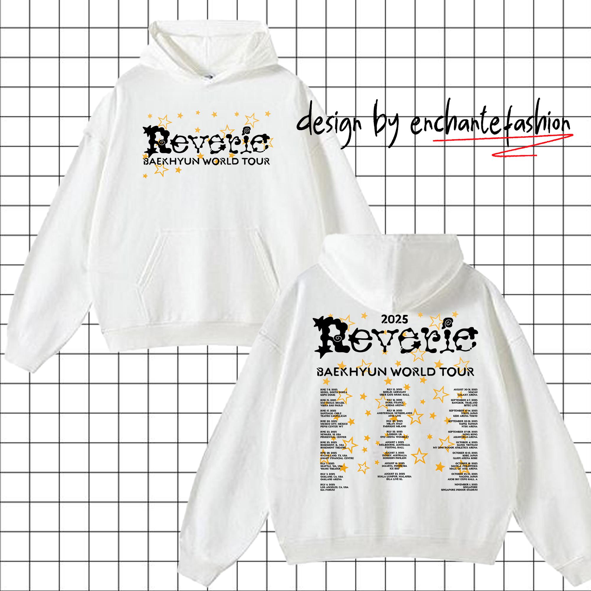 Baekhyun Reverie Tour 2025 Shirt, 2025 BAEKHYUN World Tour Shirt