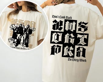 Retro Aespa Dirty Work Shirt, Dirty Work Sweatshirt, Aespa Members