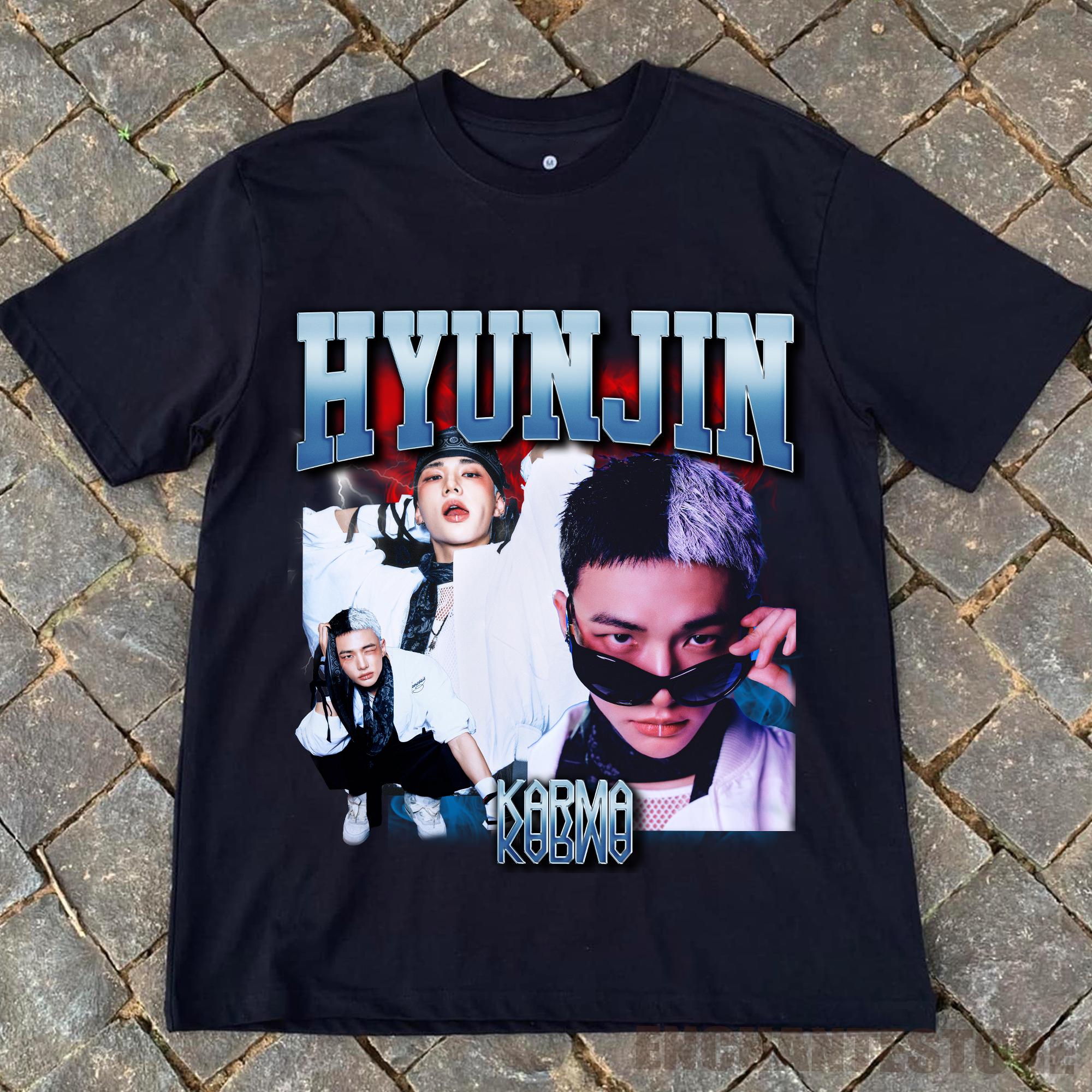 Retro Stray Kids Hyunjin Karma Shirt, SKZ Karma Beep Sweatshirt