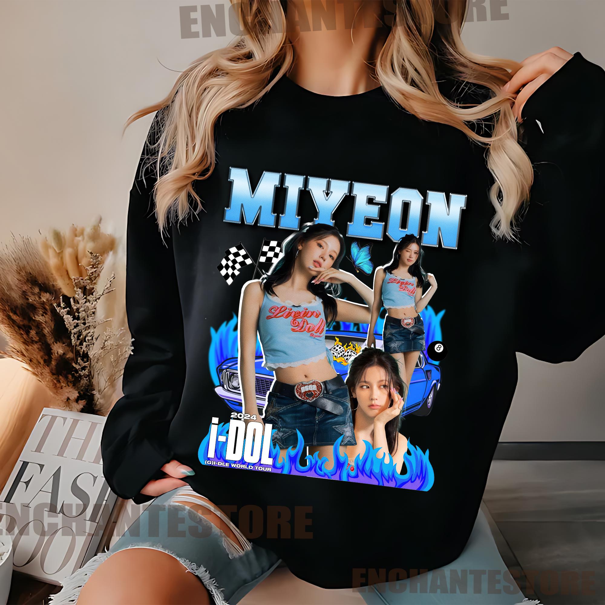 Retro G-idle Miyeon Shirt, Idol G-idle Tour Shirt, 2024 Gidlle
