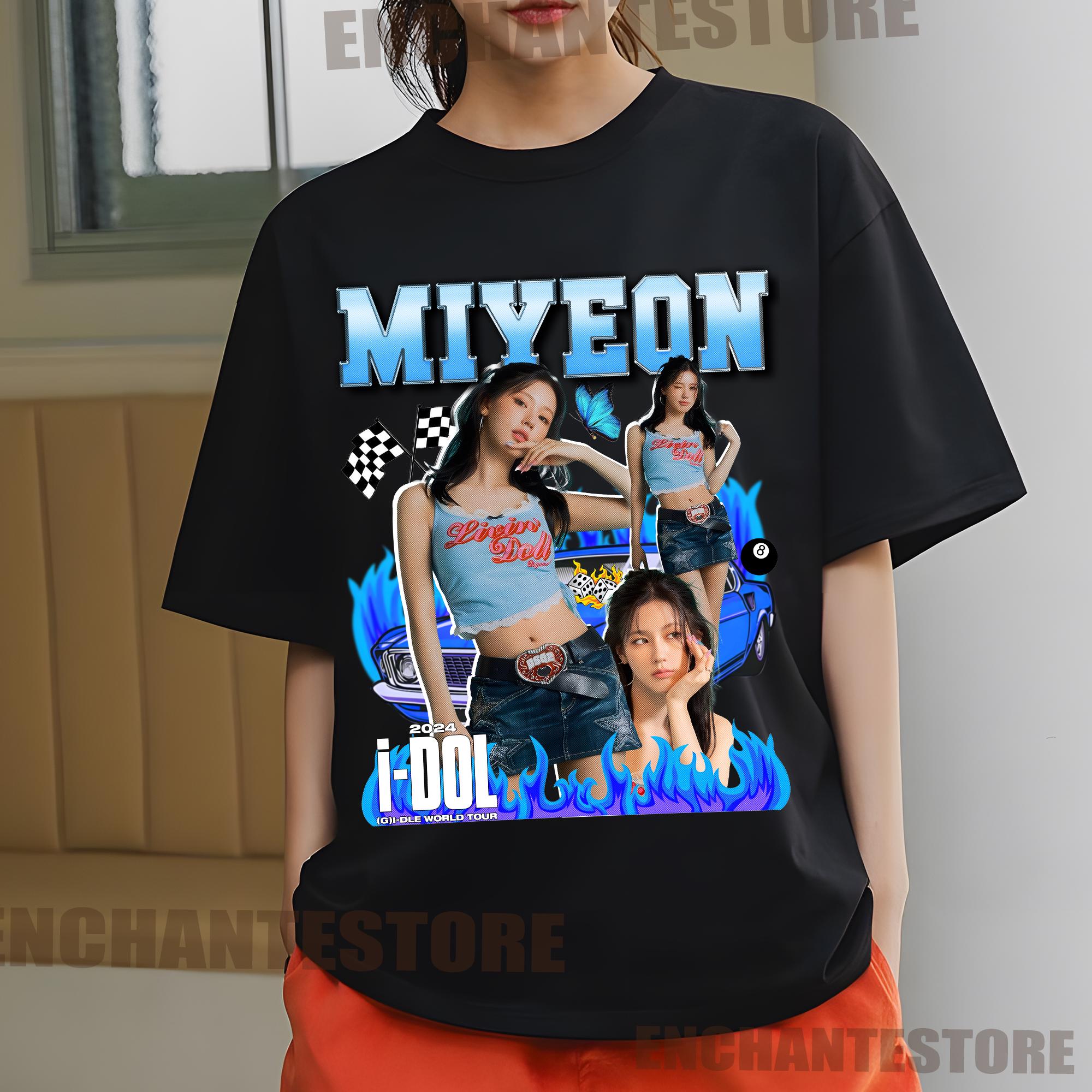 Retro G-idle Miyeon Shirt, Idol G-idle Tour Shirt, 2024 Gidlle