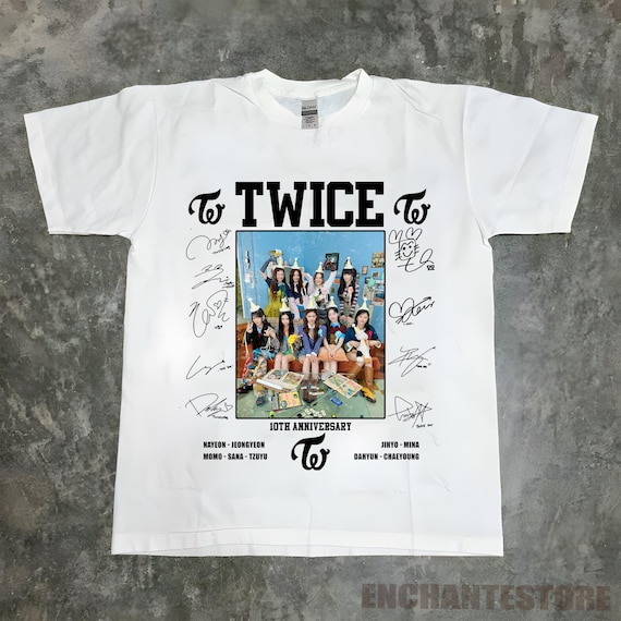 Retro TWICE 10th Anniversary Shirt, Twice TEN: the Story Goes on