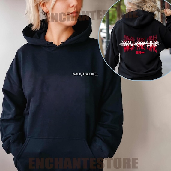 アイドル ENHYPEN WALK THE LINE OVERSIZED T-SHIRT Pre-Order) ENHYPEN [WALK THE LINE] Oversized S/S T-Shirt
