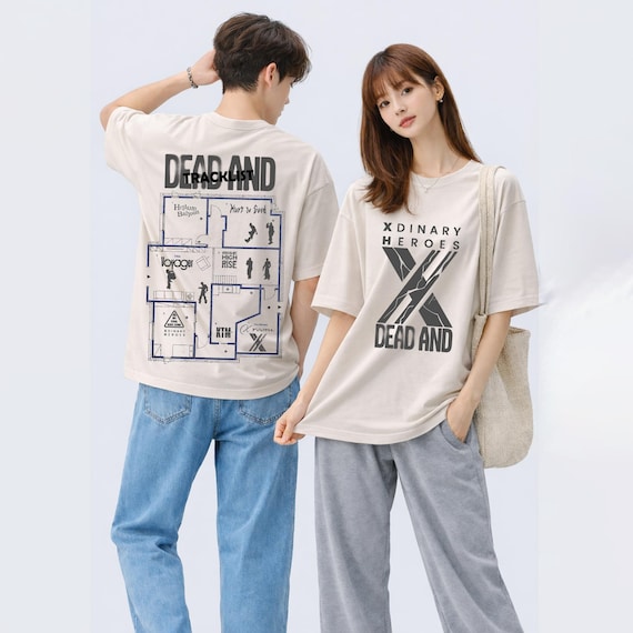 Xdinary Heroes Dead and Shirt, Beautiful Mind World Tour Shirt