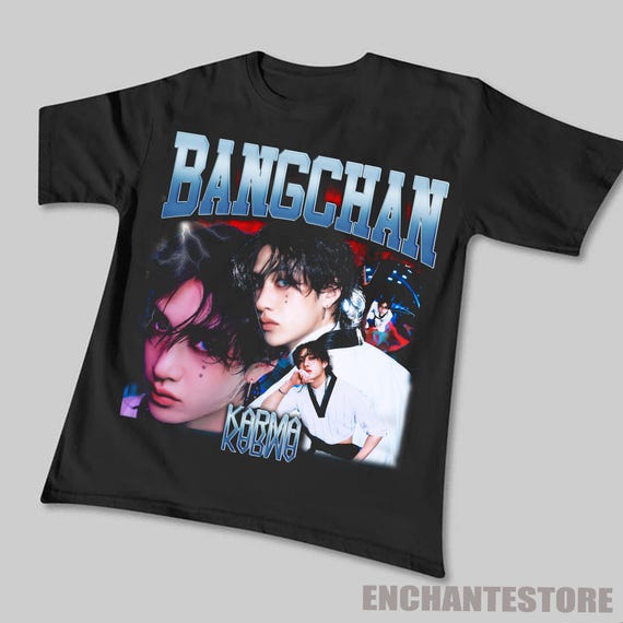 Stray Kids Karma Bang Chan T-shirt, Stray Kids Kpop Fan Tee