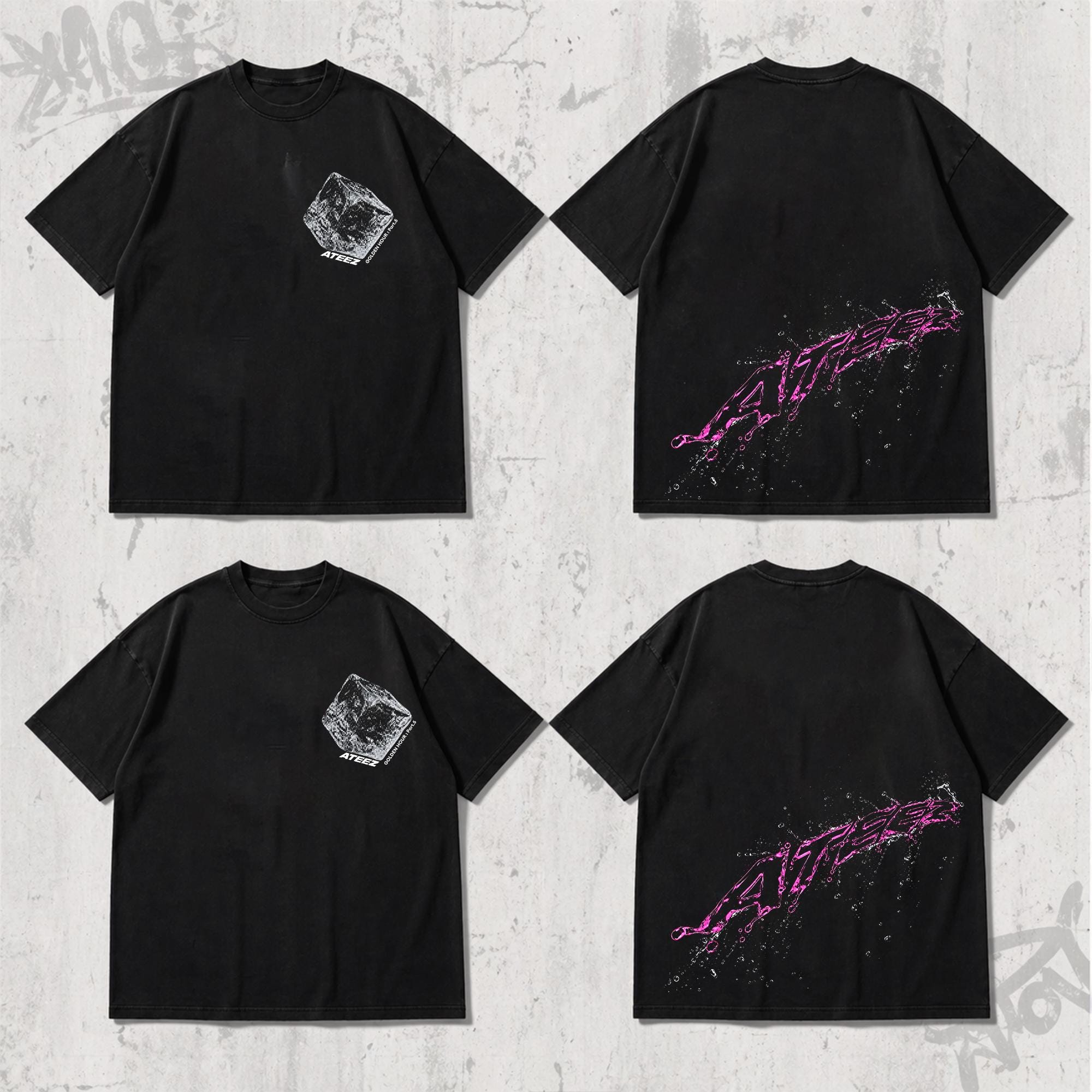 ATEEZ Golden Hour Part 5 Shirt, Ateez Bad Merch, Ateez World Tour