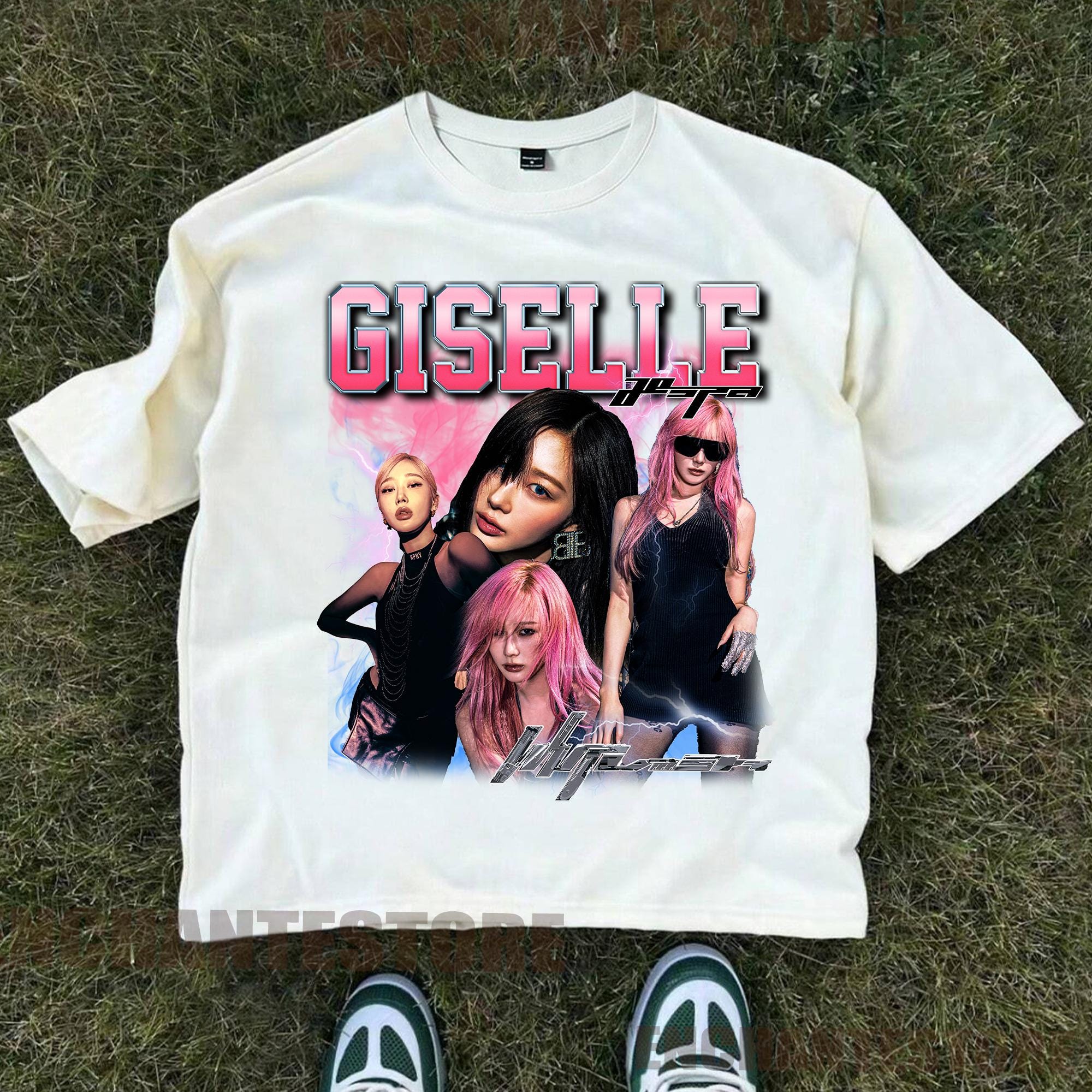 Retro Aespa Giselle Shirt, Aespa Whiplash Shirt, AESPA Synk