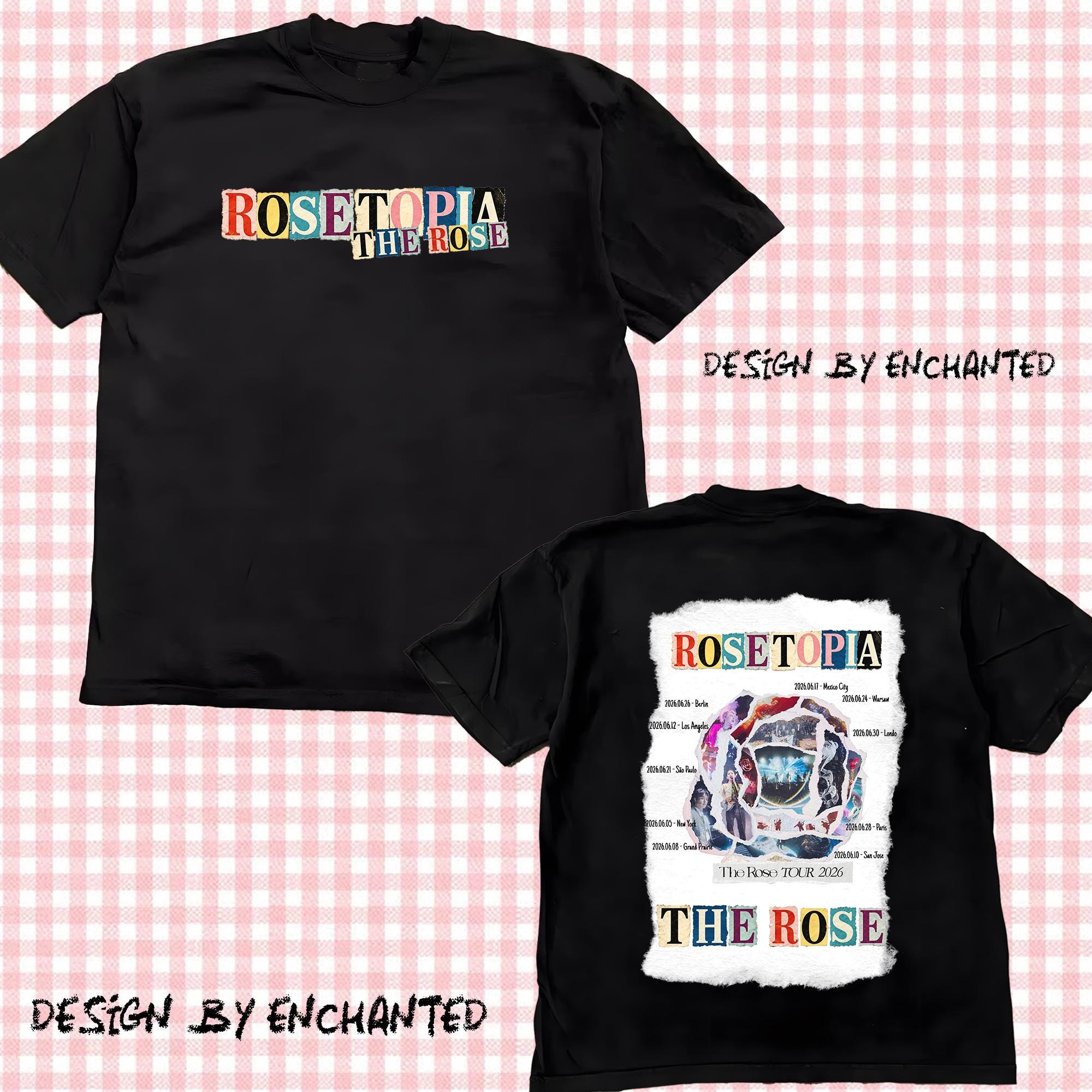 The Rose Rosetopia Tour 2026 Shirt, the Rose Tour 2026 Sweatshirt