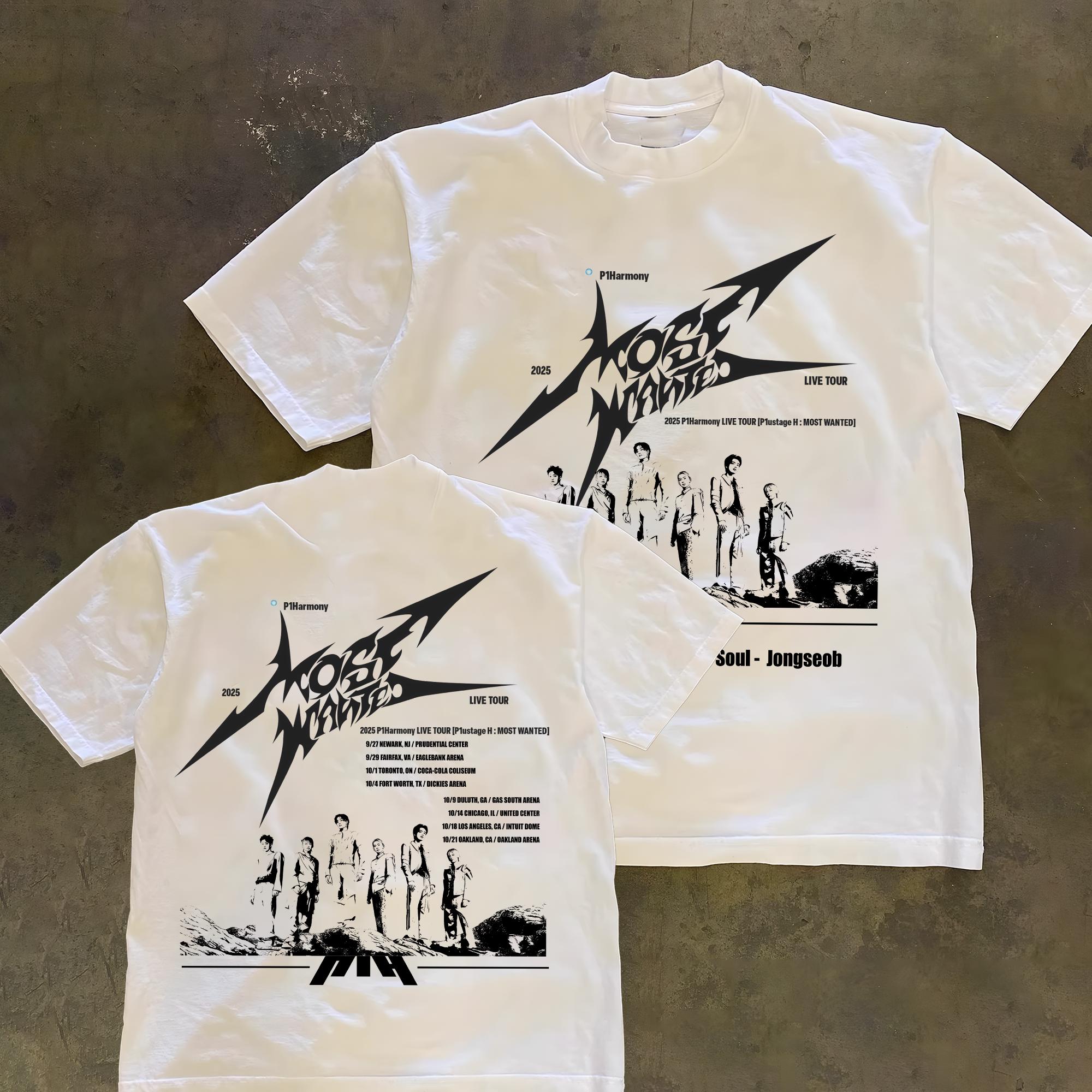 P1harmony Live Tour 2025 Shirt, 2025 P1harmony Live Tour P1ustage